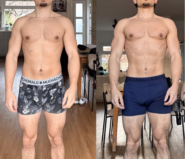 Bo transformatie vetverlies - Powerhaus Coaching resultaat