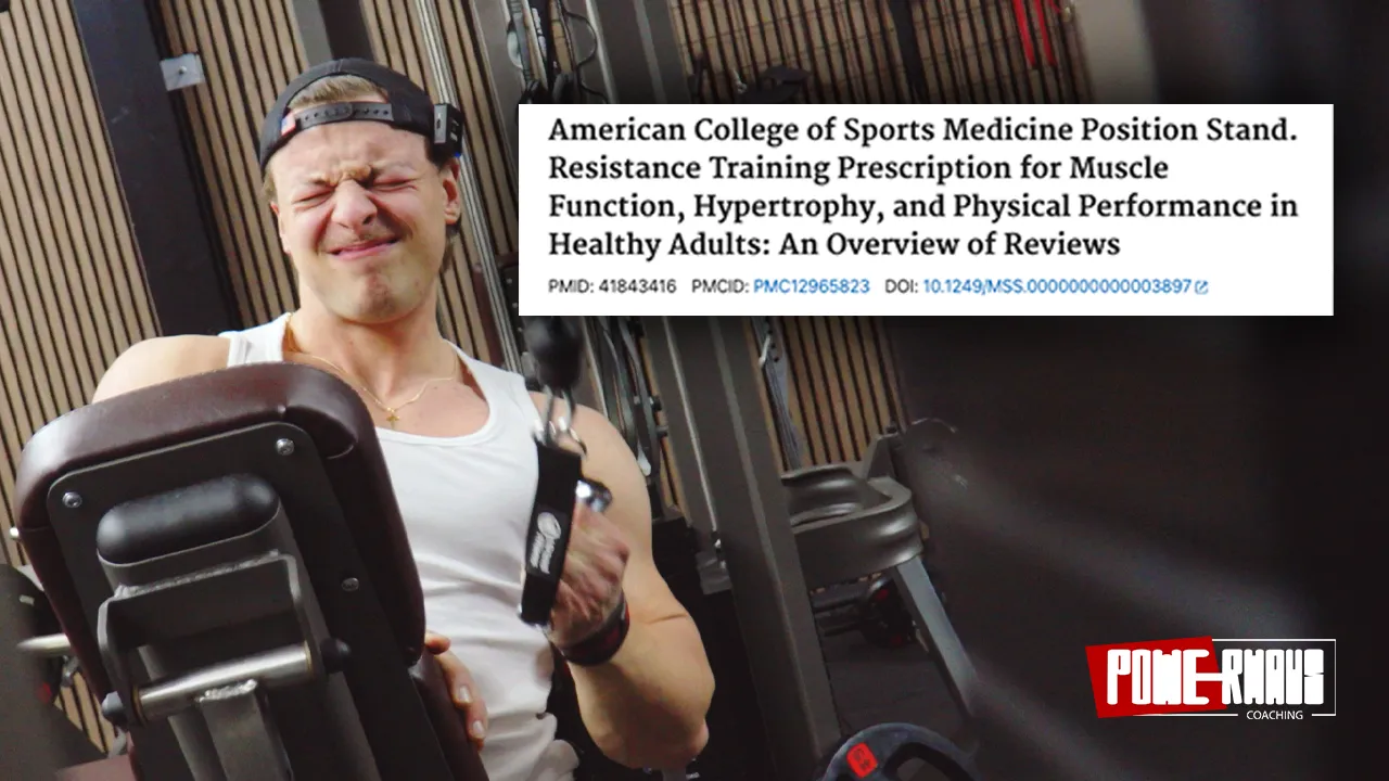 ACSM krachttraining richtlijnen 2026