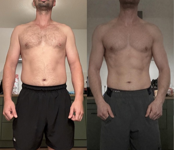 Jop transformatie vetverlies - Powerhaus Coaching resultaat
